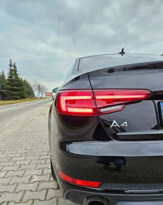 Audi A4 cena 76900 przebieg: 171000, rok produkcji 2017 z Tykocin małe 211